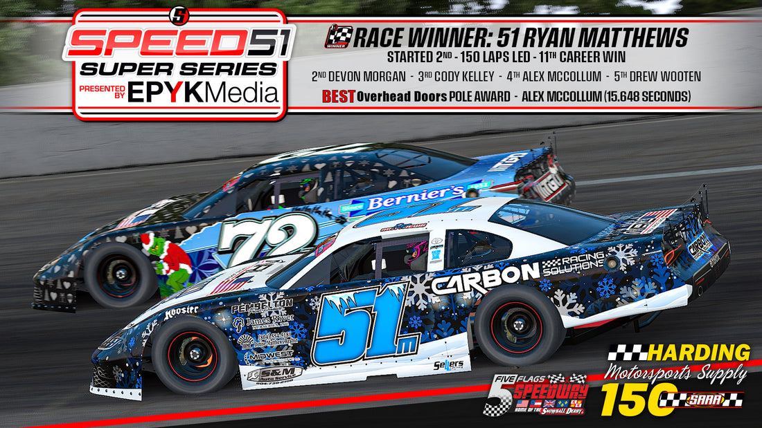 MATTHEWS DOMINATES AT FIVE FLAGS
